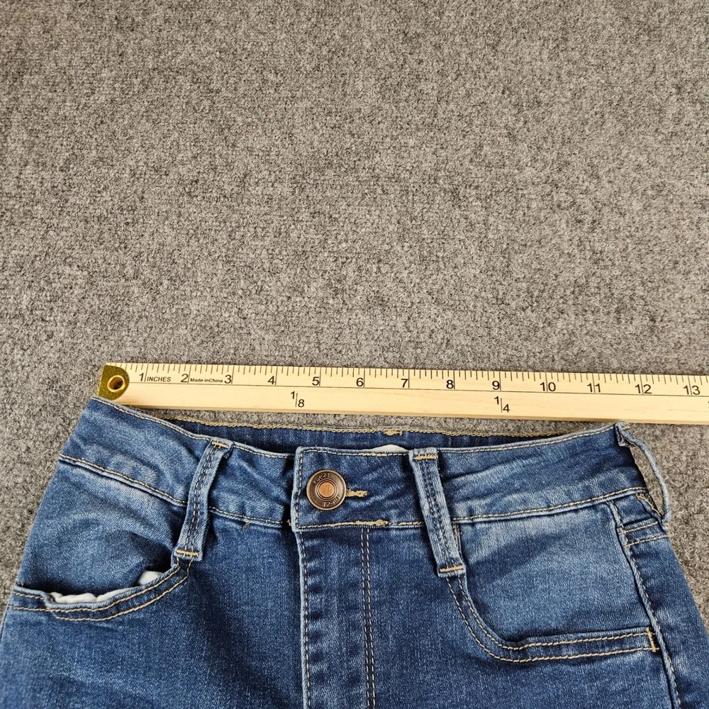 Rue21 Womens‎ Size 2 Skinny Jeans Medium Wash Denim Stretch Slim Fit 70829